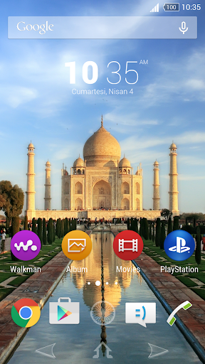 For Xperia Theme Taj Mahal