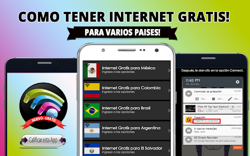 Android application Como Tener Internet Gratis screenshort