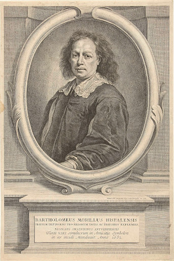 Portret van de schilder Bartolomé Esteban Murillo