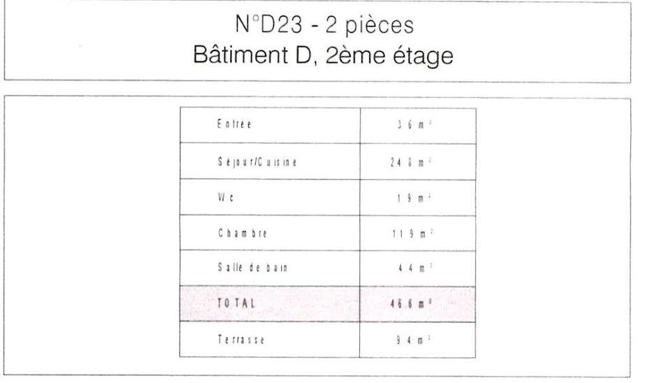 Vente appartement 2 pièces 46.6 m² à Saran (45770), 189 900 €