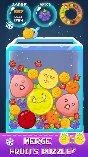 Screenshot Drop Fruit - Fruit Merge