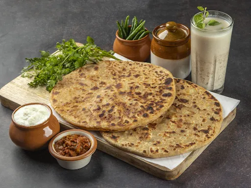 Veg Paratha Meal