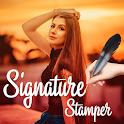 Signature Stamp On Camera Pics