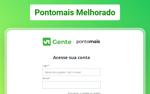 Pontomais Melhorado