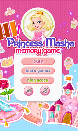 Princess Masha Memory Puzzle