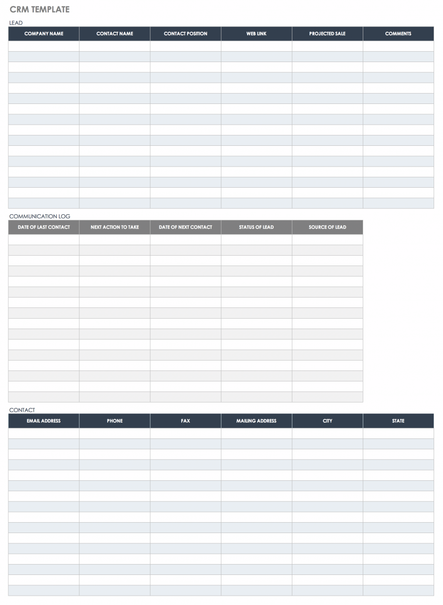 Sales & Marketing Alignment: 21 Free Sales Activity Tracker Inside Sales Rep Call Report Template