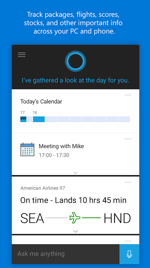 Cortana é lançada oficialmente para Android 3