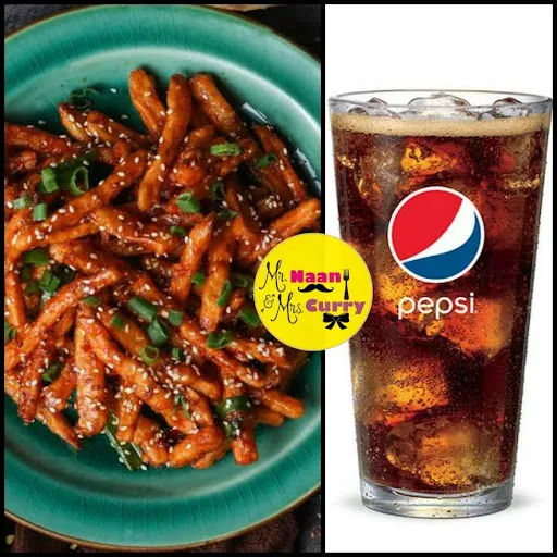 Chilli Potato + Coke