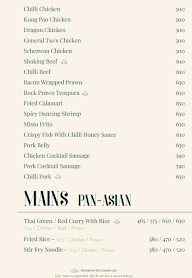 Tycoons menu 1