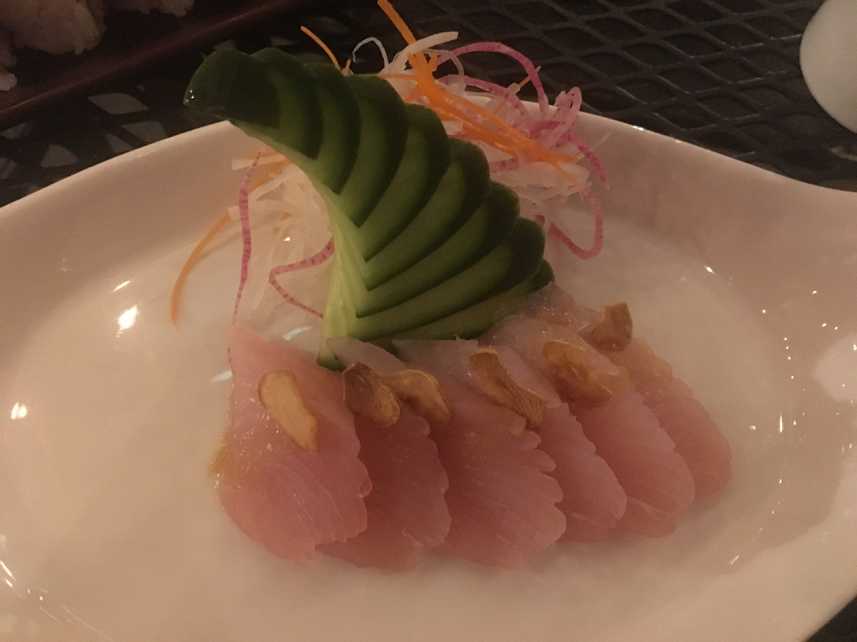 Albacore tuna sashimi