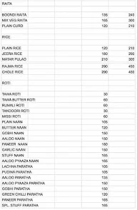 Aayra Pure Veg Cafe menu 1