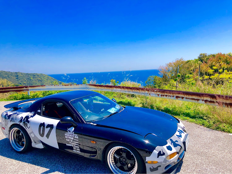 RX-7の洗車・ドライブ・高知県・高知の汚れに関するカスタム事例の投稿画像1枚目