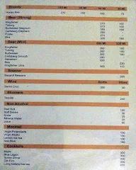 Rudra Family Restaurant and Bar menu 2