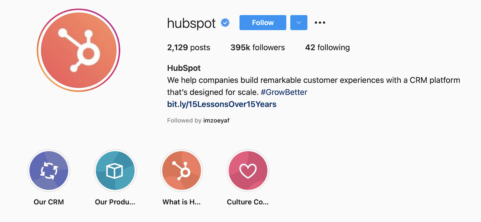 How to write instagram bio - hubspot