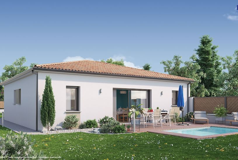  Vente Terrain + Maison - Terrain : 565m² - Maison : 80m² à Le Taillan-Médoc (33320) 