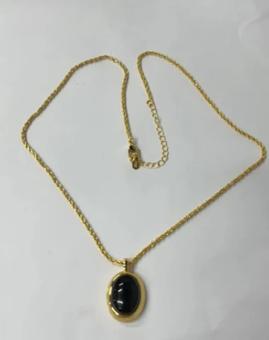 Collier à perles espacées en crista - 2