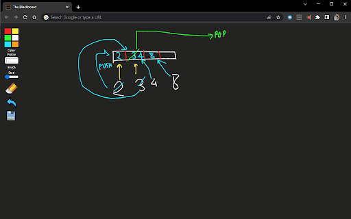 The BlackBoard - New Tab Drawing Tool