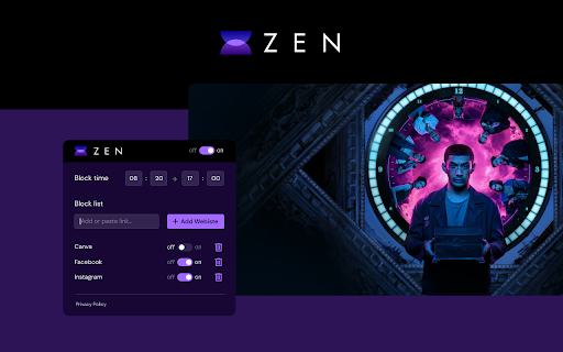 Zen - Focus & Block Distractions