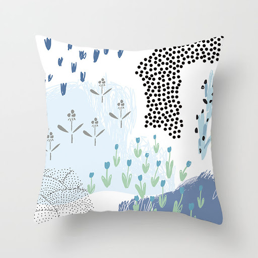 Title 6, Decorative Pillowcase Creative Geometric Polyes...