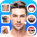 Cover Image of Unduh Handsome : Men Editor, Hair Styles, Mustache, Abs 1.9.4 APK