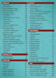 Sin Bakers & More menu 4