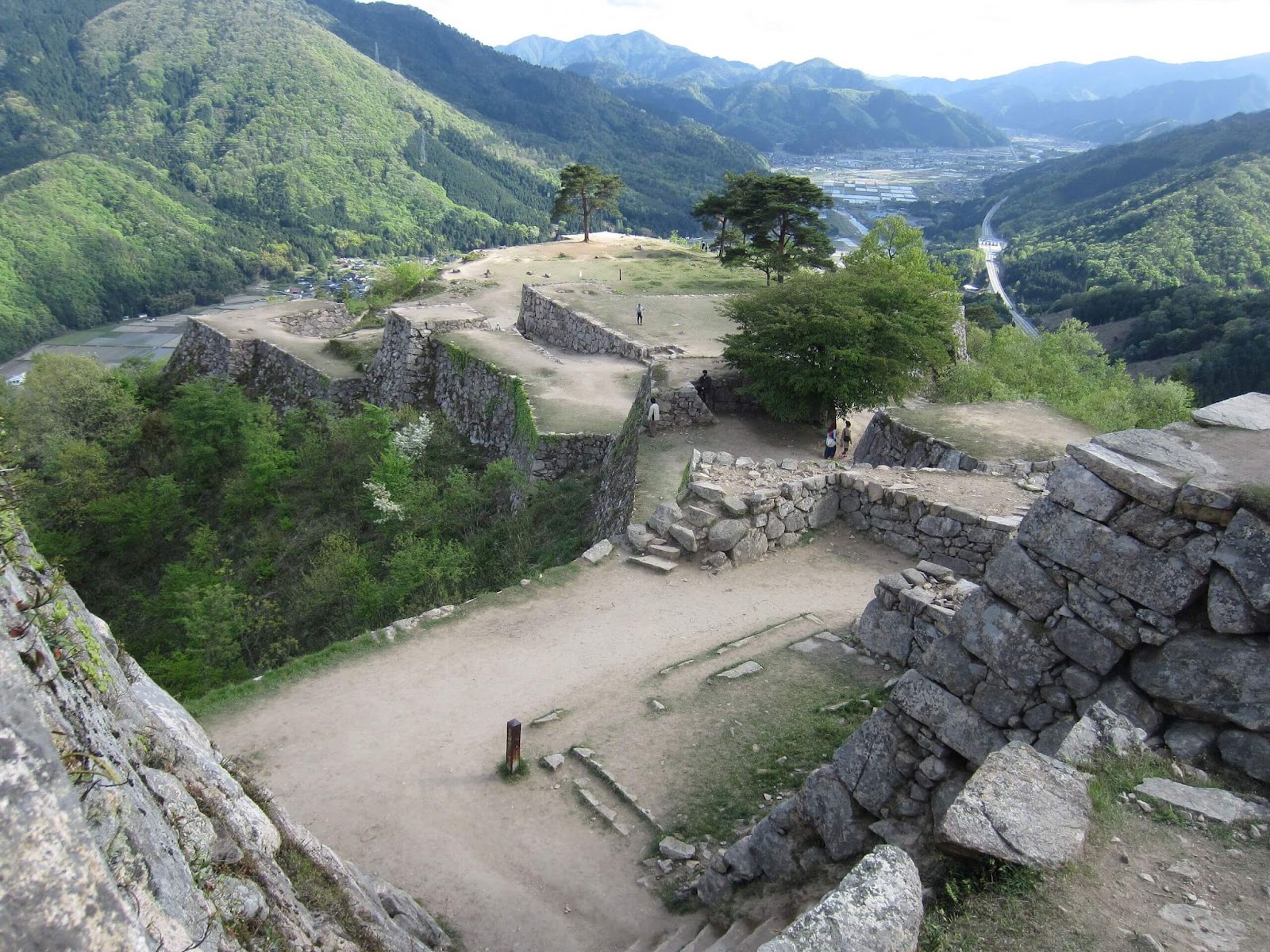 takeda castle ruins, machu pichu of japan