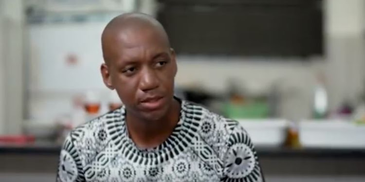 Nkanyiso is looking for love on 'Date My Family'.