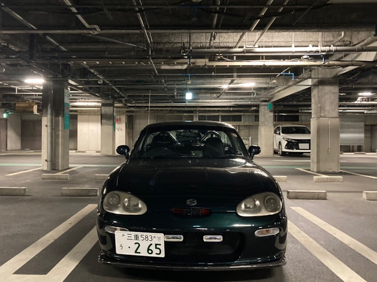 カプチーノの立体駐車場・雨の日に関するカスタム事例の投稿画像2枚目