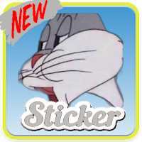 Stickers Bunny Diciendo no Para WhatsApp