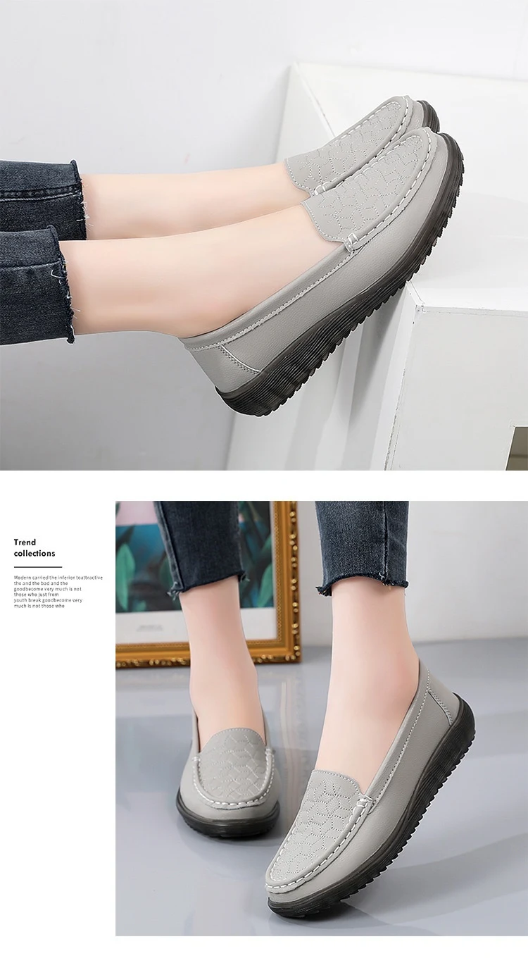 Title 8, Scarpe singole da donna con suola morbida antis...