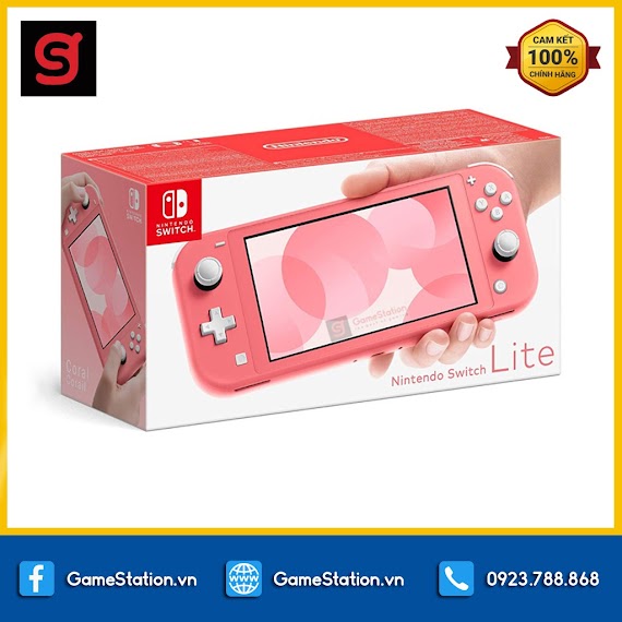 Máy Nintendo Switch Lite - Màu Coral