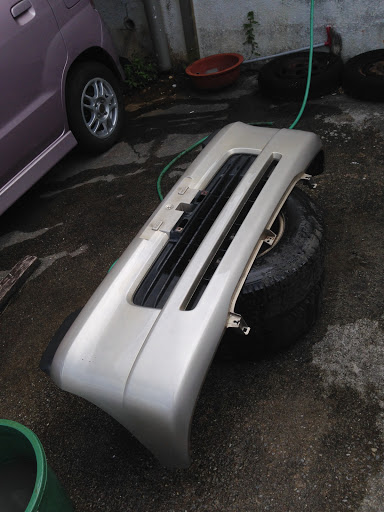 アトレー S2vのつや消しブラック 自家塗装缶スプレー フロントバンパー塗装 リアバンパー塗装に関するカスタム メンテナンスの投稿画像 車 のカスタム情報はcartune