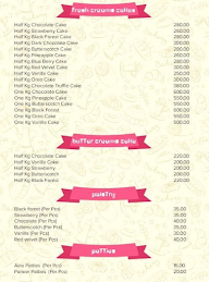 New Bombay Bakery menu 1