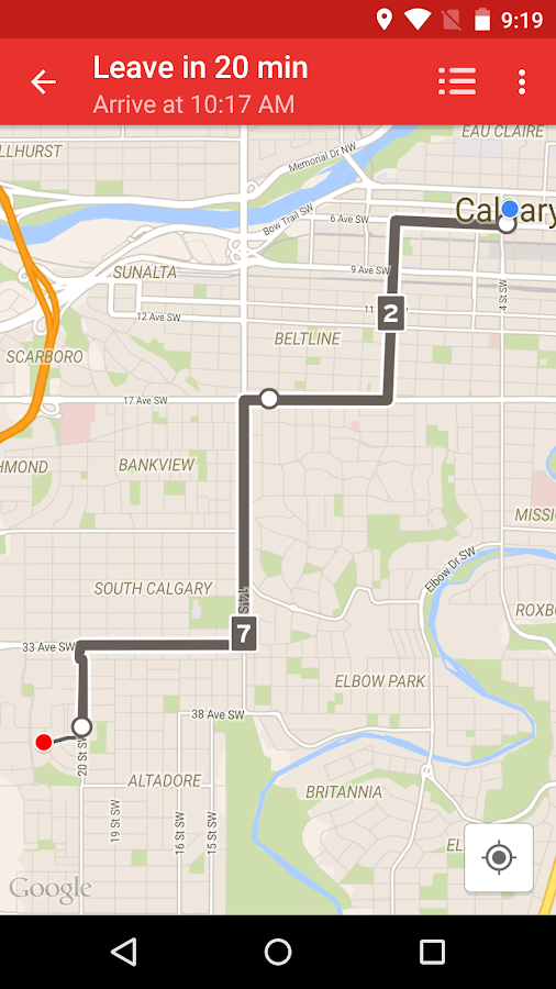 Resultado de imagen para calgary transit app