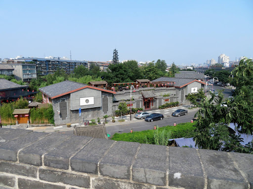 Xi'an City wall bike ride China 2016