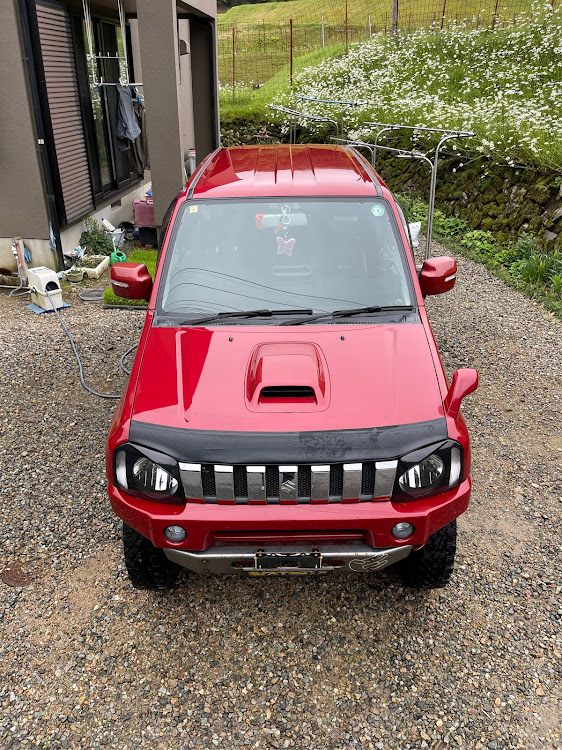 ジムニーの洗車・ノーズブラ・梅雨入りに関するカスタム事例の投稿画像6枚目