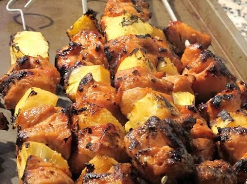 Chicken Pineapple Kabobs