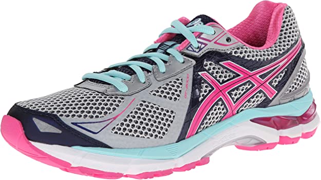 ASICS Women's GT-2000 3 Trail Running Shoe Lightning/Hot Pink/Navy 11.5 2A - Narrow