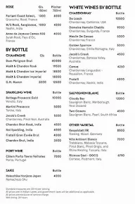 The Kitchen Table - W Goa menu 4