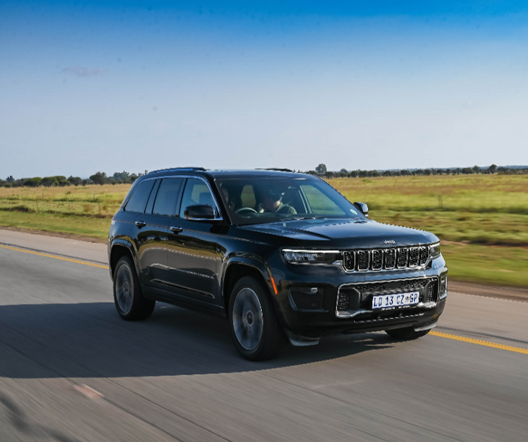 The regular size Jeep Grand Cherokee is a smooth operator on all surfaces, and is equipped with plenty of features. Picture: SUPPLIED