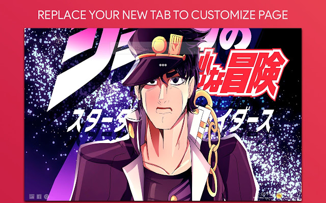 Jojo Bizarre Adventure HD Themes NewTab