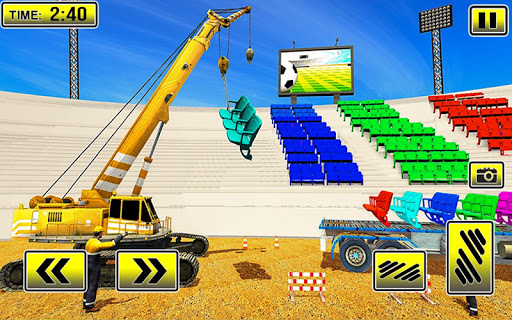 Football Stadium Builder New 3D Construction Game
