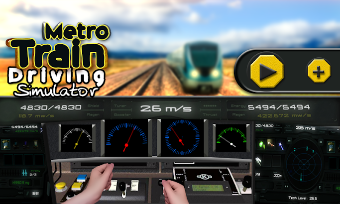 Metro Train Driving Simulator screenshot