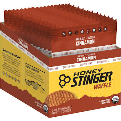 Honey Stinger Gluten Free Organic Waffle - Cinnamon - Box of 12