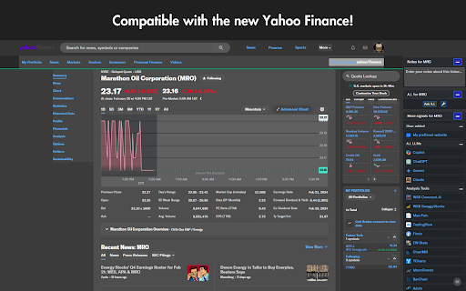 uFinance: Yahoo Finance Upgraded