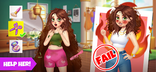 Screenshot Makeover Blast: Dressup Salon