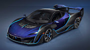 The exclusive McLaren Sabre is created by MSO and is more powerful than the Senna which inspires its rear styling.