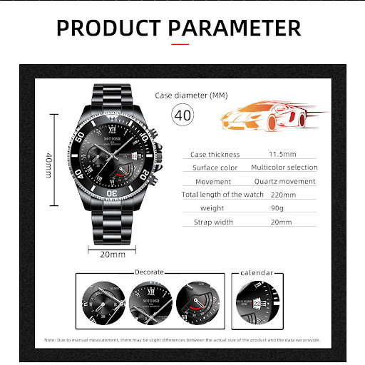 Title 1, Waterproof Green Submariner Fashion Steel Lumin...