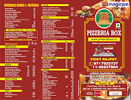 Pizzeria Box menu 1