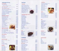 Nandhini Deluxe menu 1